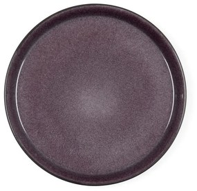 Черна и лилава керамична чиния ø 27 cm Mensa - Bitz