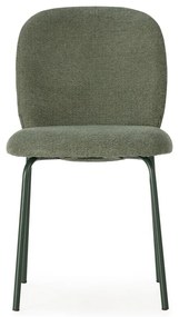 Зелени трапезни столове в комплект от 4 бр. Daia – Marckeric