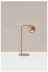 Кафява настолна лампа с метален абажур (височина 39,5 cm) Pop – Markslöjd