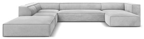 Светлосив ъглов диван (ляв ъгъл) Madame - Windsor &amp; Co Sofas