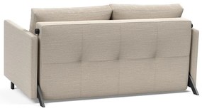 Бежов разтегателен диван с подлакътници , 140 см Cubed - Innovation