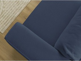 Син сгъваем/с място за съхранение диван 265 cm Ezechiel – Bobochic Paris