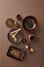 Керамичен комплект мелнички за сол и пипер 2 бр. в кехлибарен цвят Gastro Amber – Bitz