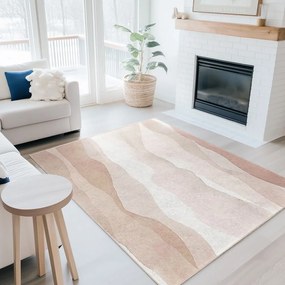 Кремава пътека подходяща за пране 60x230 cm Komodo Beach – Mila Home