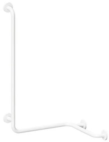 Дръжка за душ 66x118 см бяла