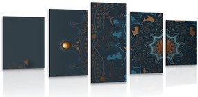 картини от 5 части – Луксозна Мандала