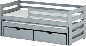 Детско легло Senso-Сиво-90 x 200