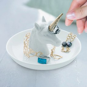 Порцеланова поставка за бижута Unicorn – Balvi