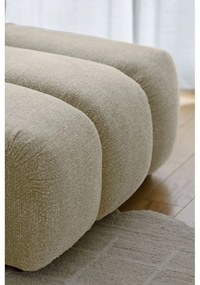 Бежов ъглов диван (десен ъгъл) Shell – Miuform