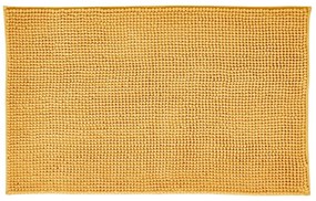 Жълта постелка за баня 80x50 cm Bobble - Catherine Lansfield