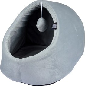 Сиво легло за котка тип палатка 38x35 cm – Love Story