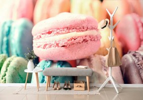 Самозалепващ фототапет – Цветни макарони