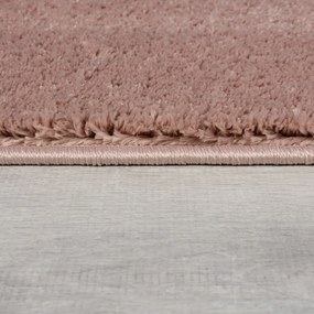 Розов килим от рециклирани влакна 200x290 cm Sheen – Flair Rugs