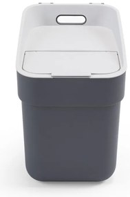 Тъмносив кош за отпадъци от рециклирана пластмаса 20 l Ready To Collect – Curver