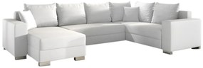 Разтегалелен диван П-образен POOLO, 312x92x210, soft 17, ляв ъгъл