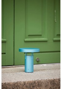 Синя LED затъмняваща се настолна лампа (височина 20 cm) BringMe – Hübsch