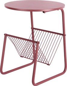 Метална кръгла странична масичка ø 40 cm Riqueza Revista – Leitmotiv