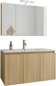 Комплект за баня Drop Verona 90-Светъл натурален