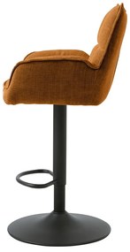 Оранжеви бар столове в комплект от с регулируема височина 2 бр. Marilla – Unique Furniture