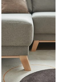 Светло сив променлив ъглов диван Pop - Bonami Selection