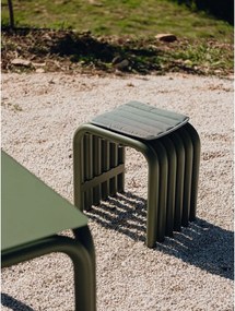 Зелен градински стол метален Nokk – noo.ma