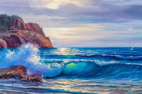 Картина на платно – Утро на морето