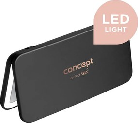 Concept KZ2020 - LED козметично огледало PERFECT SKIN LED/1,5W/5V 300 mAh черно