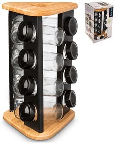 Комплект за подправки с поставка 12 бр. Black – Orion