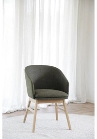 Зелени тапицирани трапезни столове в комплект 2 бр. Windham – Rowico