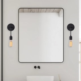 Матово черна стенна лампа Dartini – Opviq lights