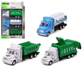 Комплект Превозни Средства City Truck 119282 (3 uds)