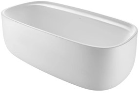 Свободностояща вана A248452000, Roca, овална, SURFEX, бяла, 184.6x93.7x60см