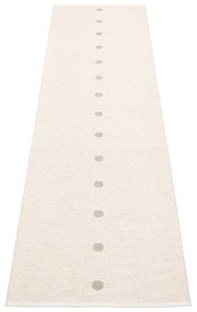 Бежова и кремава пътека за открито и закрито 70x280 cm Peg Linen Vanilla – Pappelina