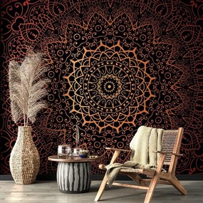 Тапет – Винтидж Мандала в индийски стил