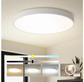 Brilagi - LED таванно осветително тяло POOL LED/128W/230V 3000/4500/6000K Ø 100 см бяло