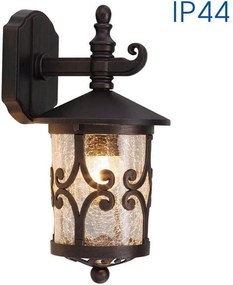 Градински аплик JARDIN, кафяв, 1xE27