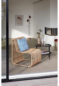 Ваза от кафяво стъкло, матирана, височина 30 cm - Hübsch