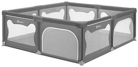 Lionelo - Кошара за игра WILLOW XL сив