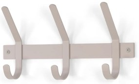 Кафяво-сива метална стенна закачалка 40 cm Dexter – Spinder Design