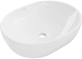 Mexen Viki мивка за плот 48 x 35 см, бяла - 21054800