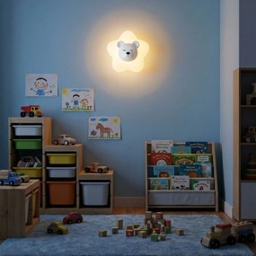 СТЕННА ЛАМПА LED G181-W WHITE BEAR