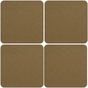 Asa - Подложки за чаши 4бр. еко кожа корк - 78572076