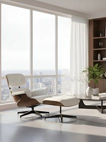 Lounge кресло – Бяло