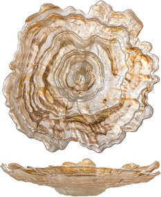 Бежова стъклена купа ø 38,5 cm Asimi – Bloomingville