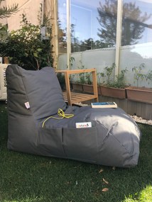 Пуф Daybed, цвят Сив