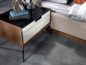 нощно шкафче ZETT2MDF бежово