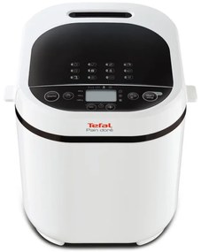 Хлебопекарна Tefal Pain Dorе PF210138, 700W, 1000/750/500 гр., 3 степени на изпичане, 12 Програми, Бял