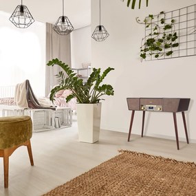 Auna Belle Epoque 1912, ретро грамофон, CD, BT, USB, DAB + / FM, кафяв