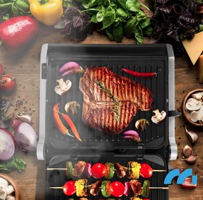 Електрическа контактна скара SM5000W-PRO с LED дисплей - 2500 W