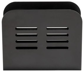 Черен държач за салфетки Black Outdoor Kitchen Baco - Wenko